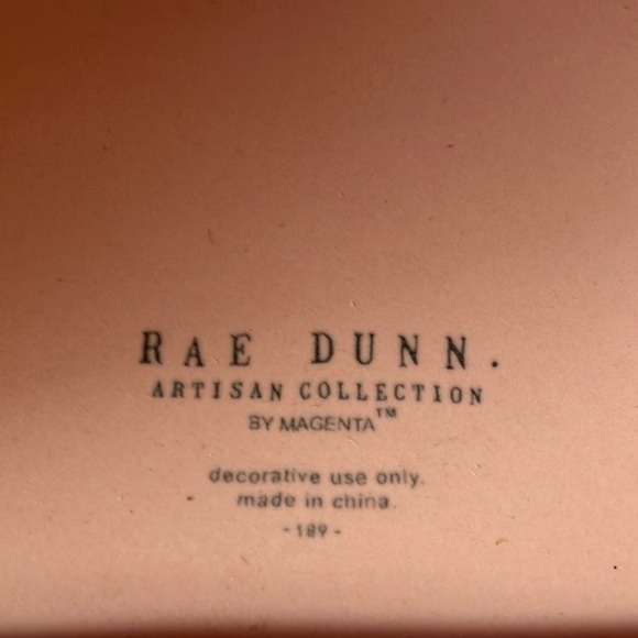 Rae Dunn: Pink Ceramic Mailbox Decor - Picture 2 of 13